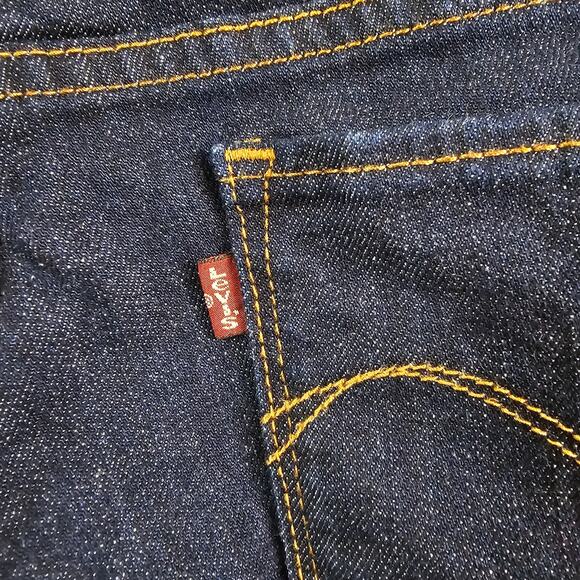 Levi's Slight Curve (529) 16 Curvy Bootcut Jeans Dark Wash Mid Rise Stretch Plus - Picture 7 of 10